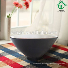 Пользовательский дизайн Круглый зеленый марокканский ручной керамической чаши
